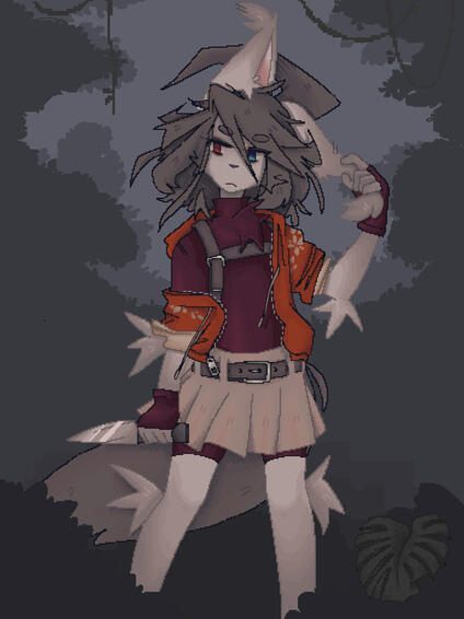 pixelart halfbody